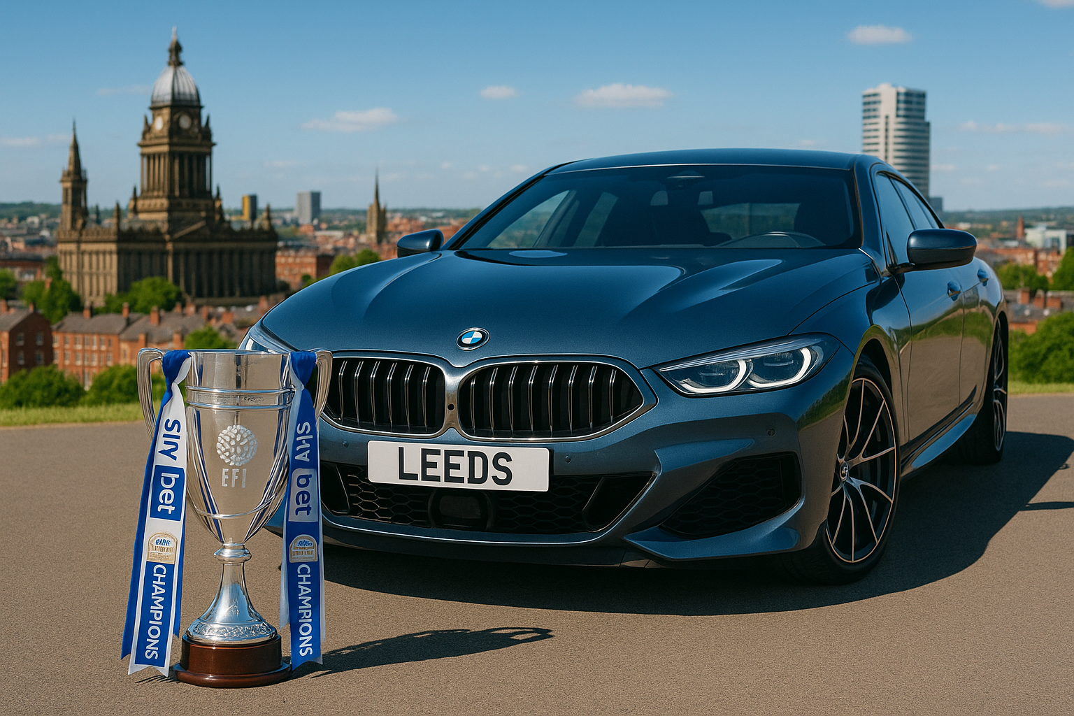 Leeds United Are Back! Celebrate Promotion with a Custom Number Plate
